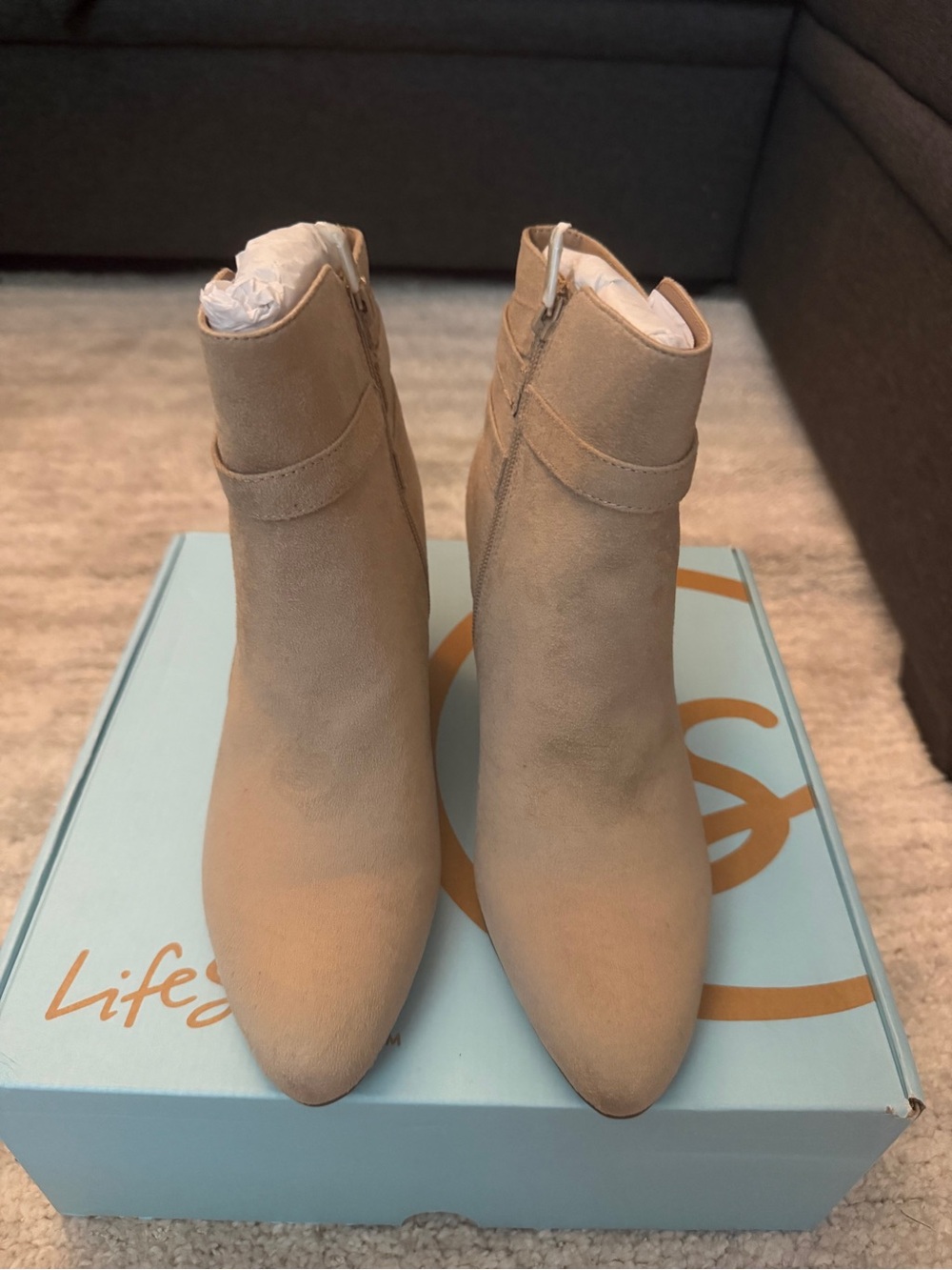 “New” Life Stride Gios Boot Wedge size7.5